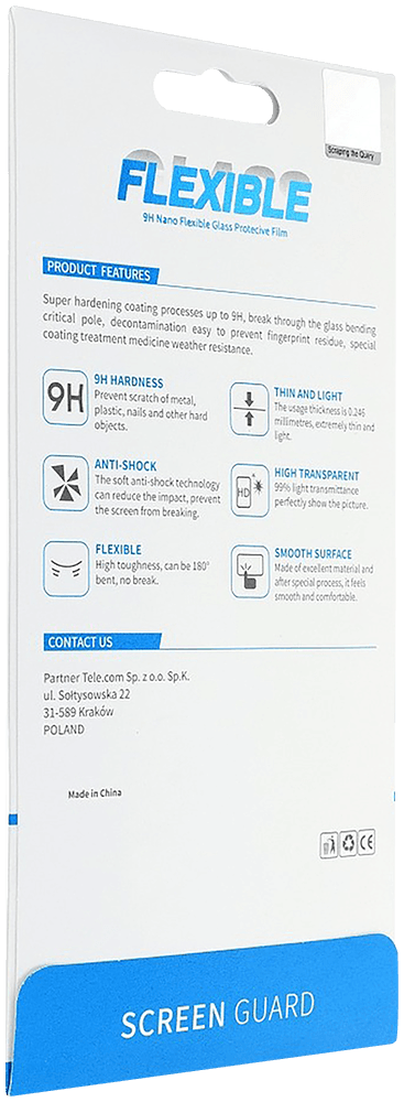 Samsung Galaxy A41 ( SM-A415F) flexibilis képernyővédő fólia