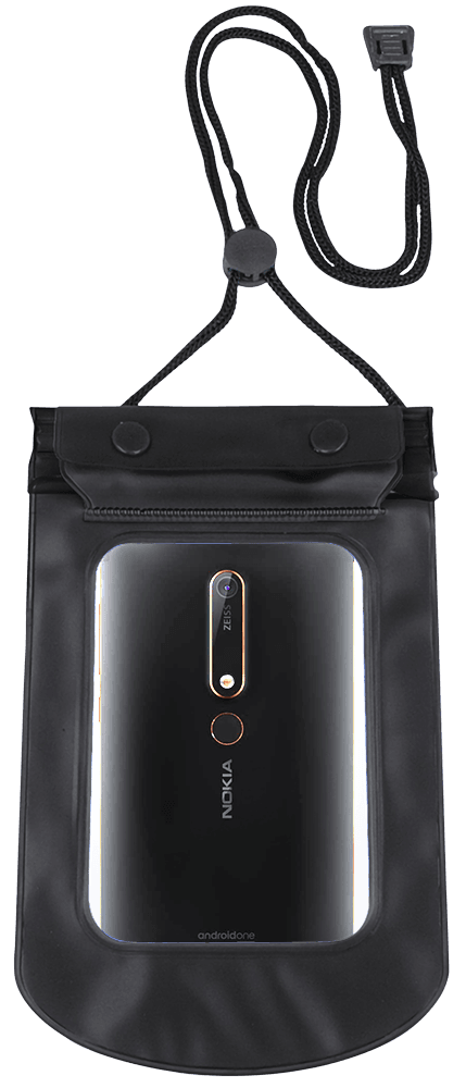 Nokia 3 2018 (3.1) vízálló tok univerzális fekete