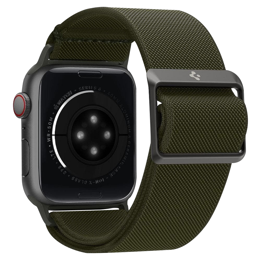 Apple Watch 4 (40 mm) szövetszíj SPIGEN Fit Lite khaki