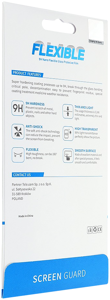 Samsung Galaxy S22 5G (SM-S901B) flexibilis képernyővédő fólia