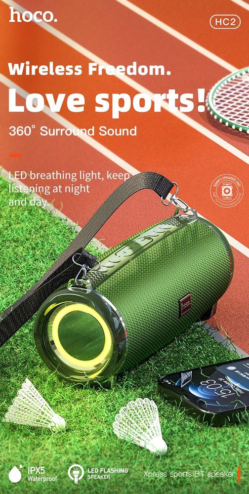 LG K8 2017 kompatibilis HOCO bluetooth hangszóró terepmintás