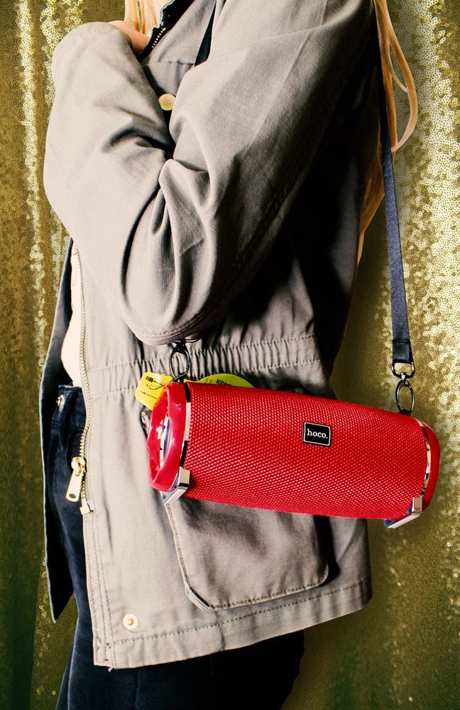 LG K51S kompatibilis HOCO bluetooth hangszóró piros