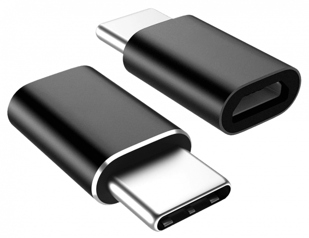 Nokia G10 átalakító adapter micro USB csatlakozóról TYPE-C csatlakozóra fekete