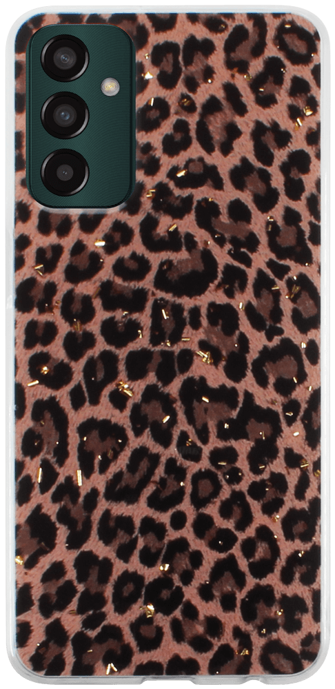 Samsung Galaxy M23 5G (SM-M236B) kemény hátlap Gold Glam Leopard