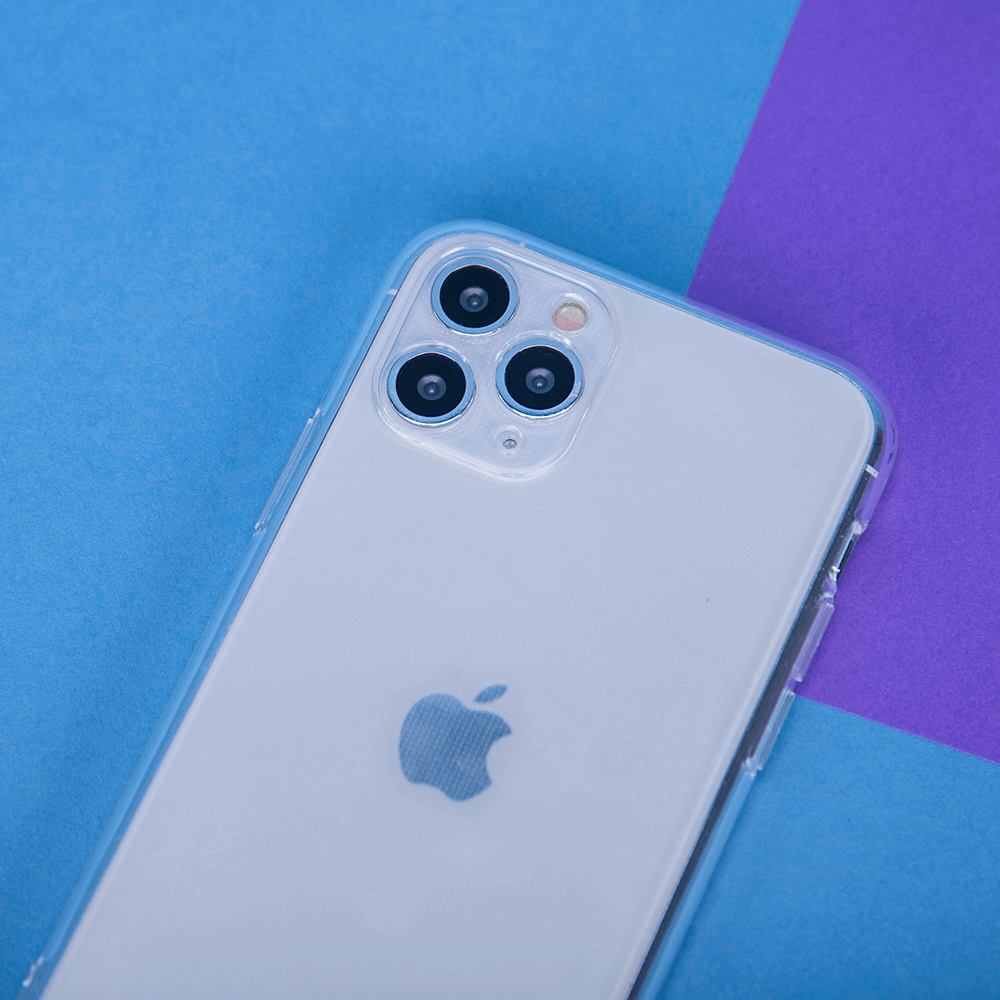 Apple iPhone 15 szilikon tok közepesen ütésálló kameravédővel átlátszó