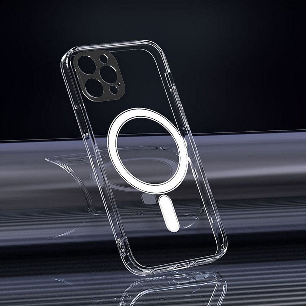 CLEAR MAG COVER – MagSafe kompatibilis tok iPhone 15 Pro Max készülékhez átlátszó színben