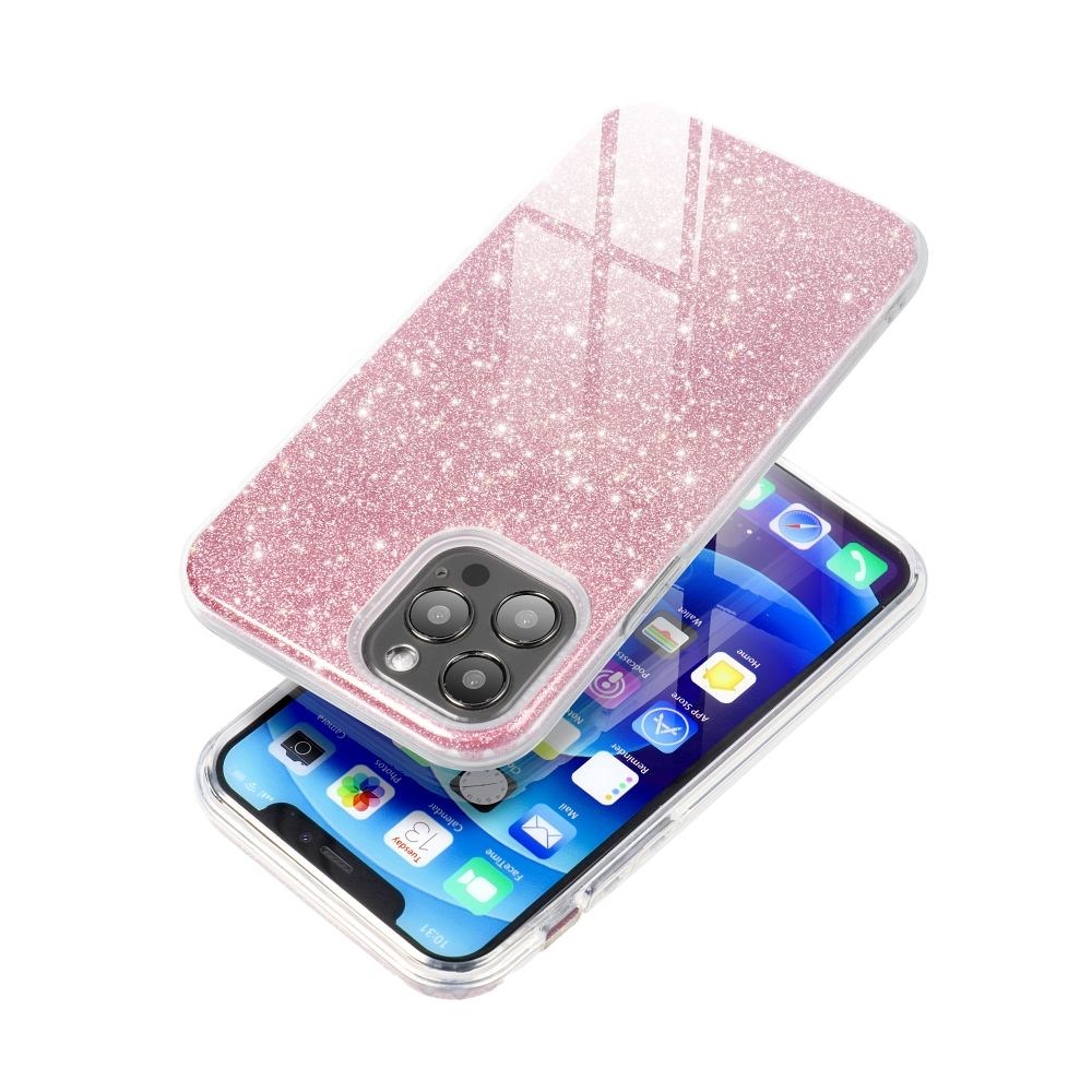 SHINING Tok iPhone 15 Pro Max-hoz – Elegancia és Védelem rózsaszín színben